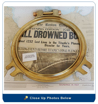 Solid Brass Porthole Cover
